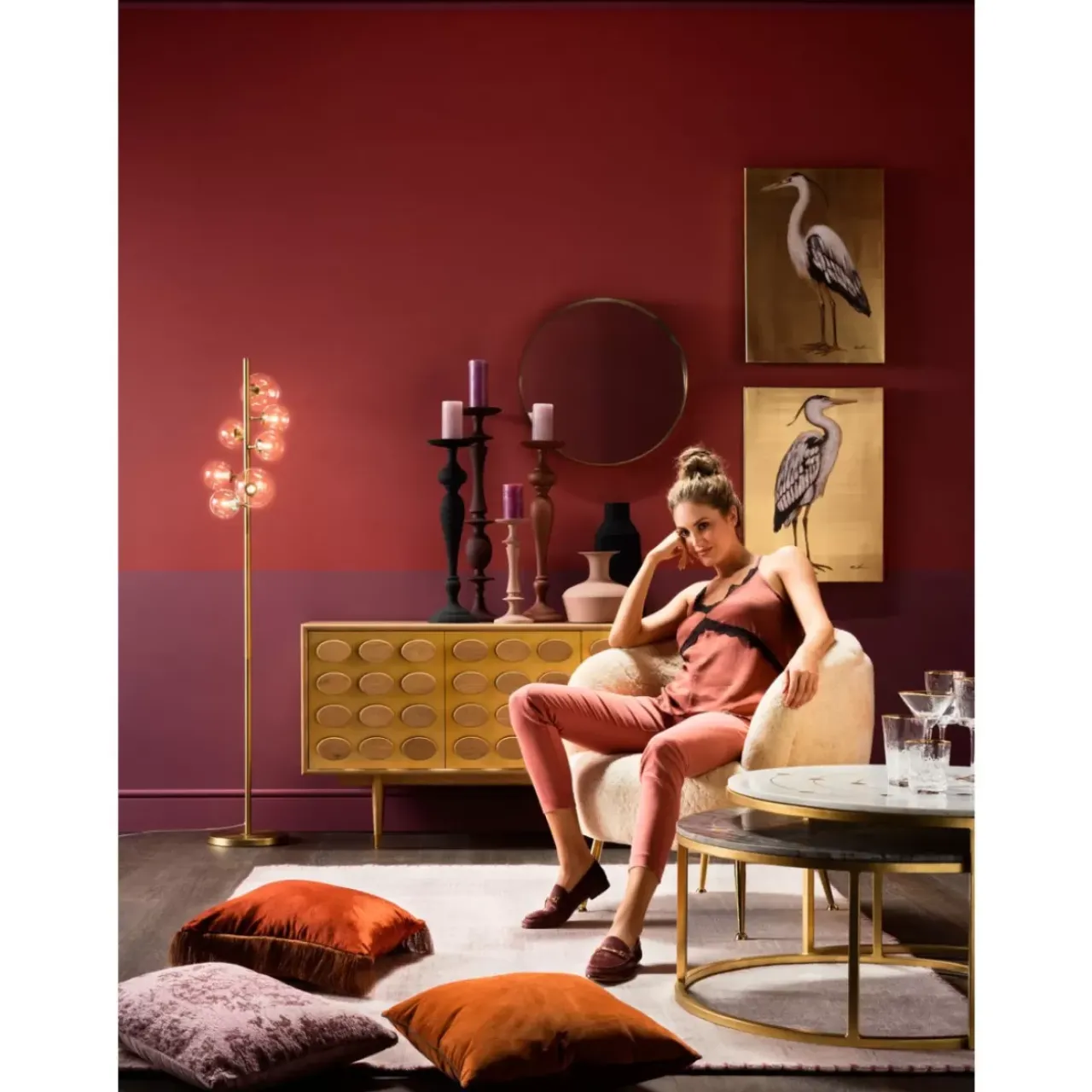 KARE Design Geschirr & Tischaccessoires-Rotweinglas Hommage