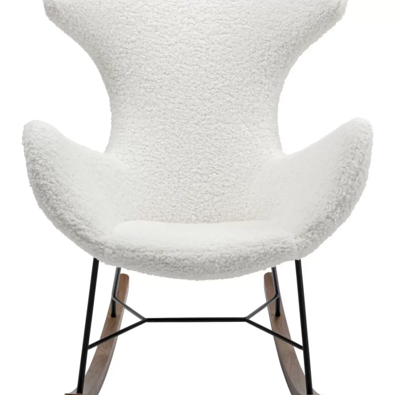 KARE Design Sessel-Schaukelsessel Balance Weiss