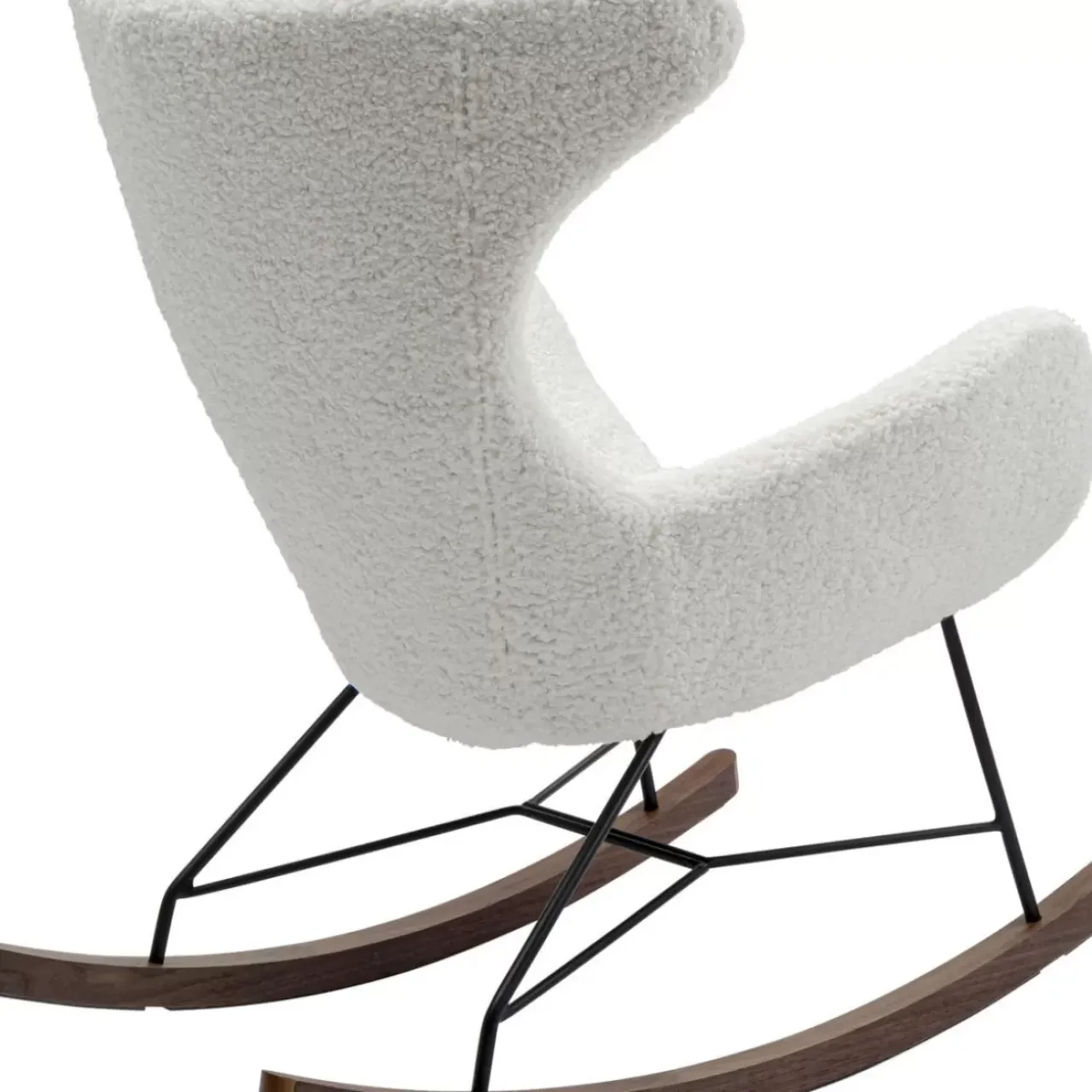 KARE Design Sessel-Schaukelsessel Balance Weiss
