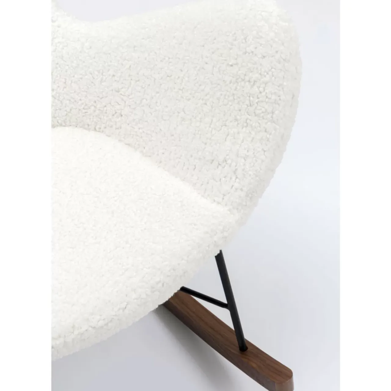 KARE Design Sessel-Schaukelsessel Balance Weiss