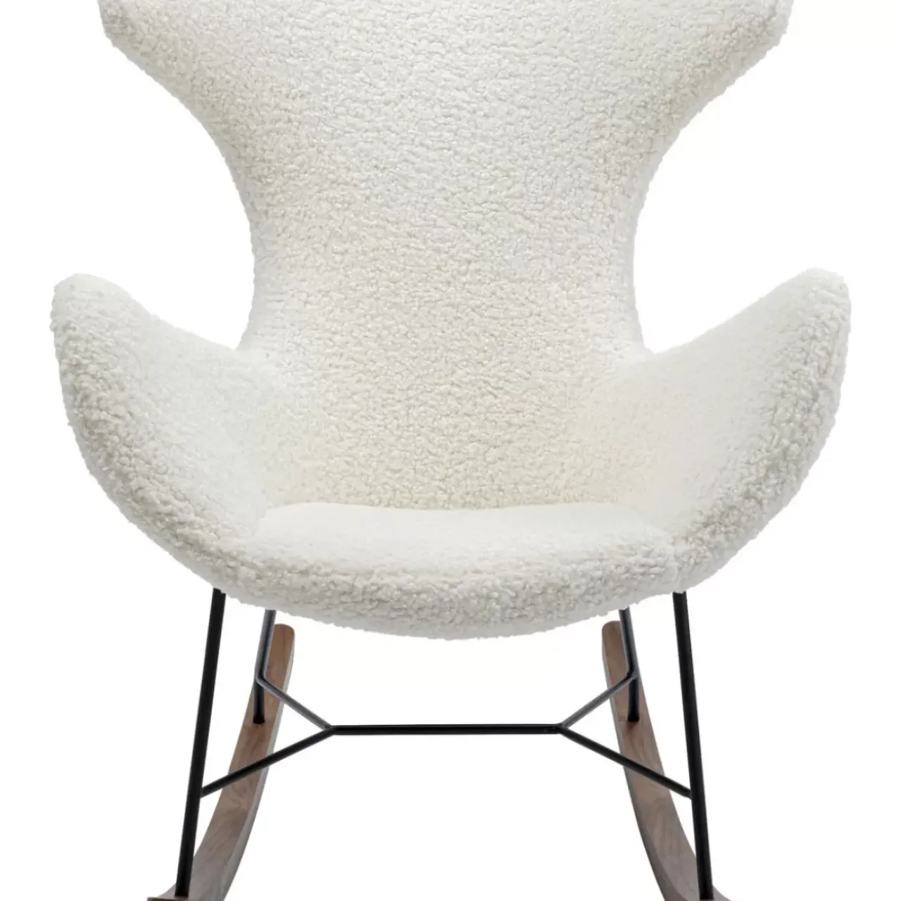 KARE Design Sessel-Schaukelsessel Balance Weiss