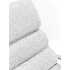 KARE Design Sessel-Schaukelsessel Manhattan Grau-Beige