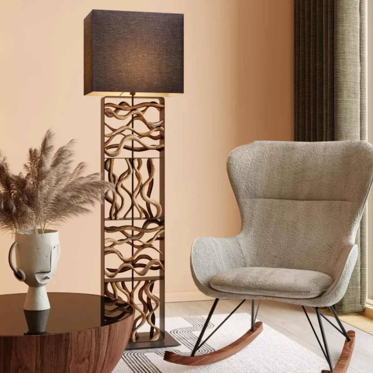 KARE Design Sessel-Schaukelsessel Oslo