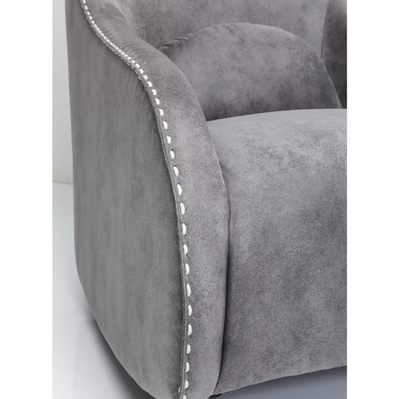 KARE Design Sessel-Schaukelsessel Swing Ritmo Vintage Grey