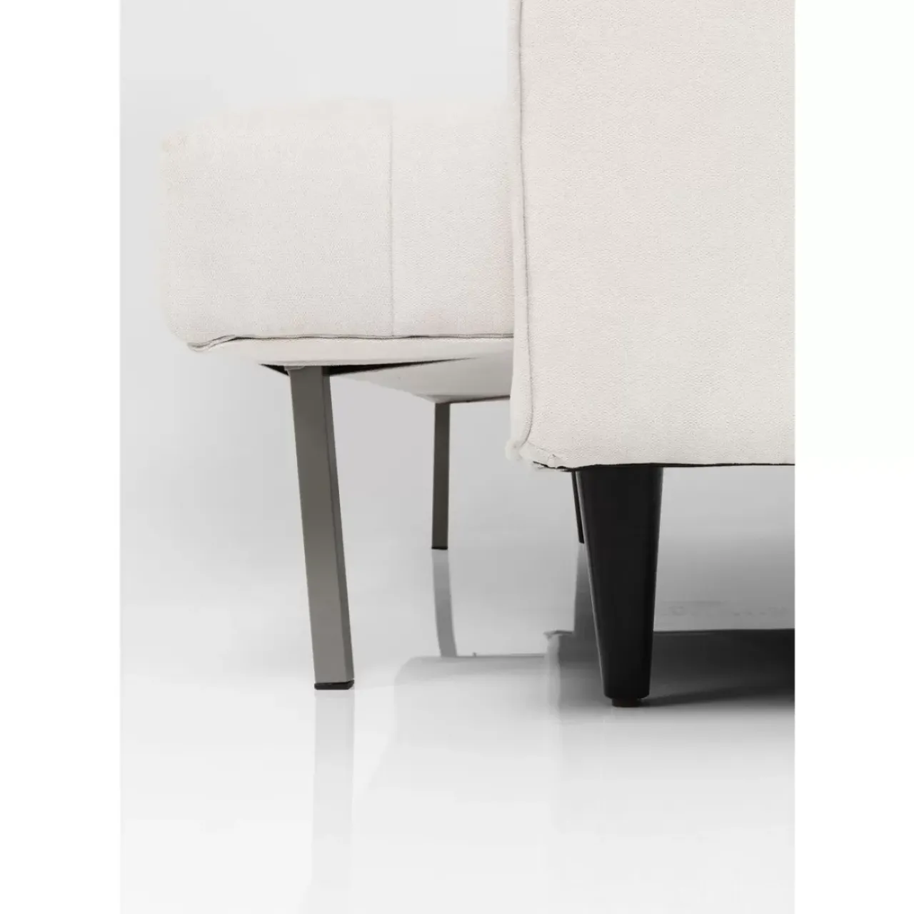 KARE Design Sofas & Couches-Schlafsofa Milchbar Beige 219Cm