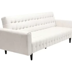 KARE Design Sofas & Couches-Schlafsofa Milchbar Beige 219Cm
