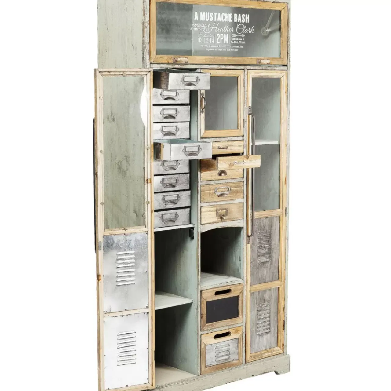 KARE Design Regale-Schrank Barber Shop