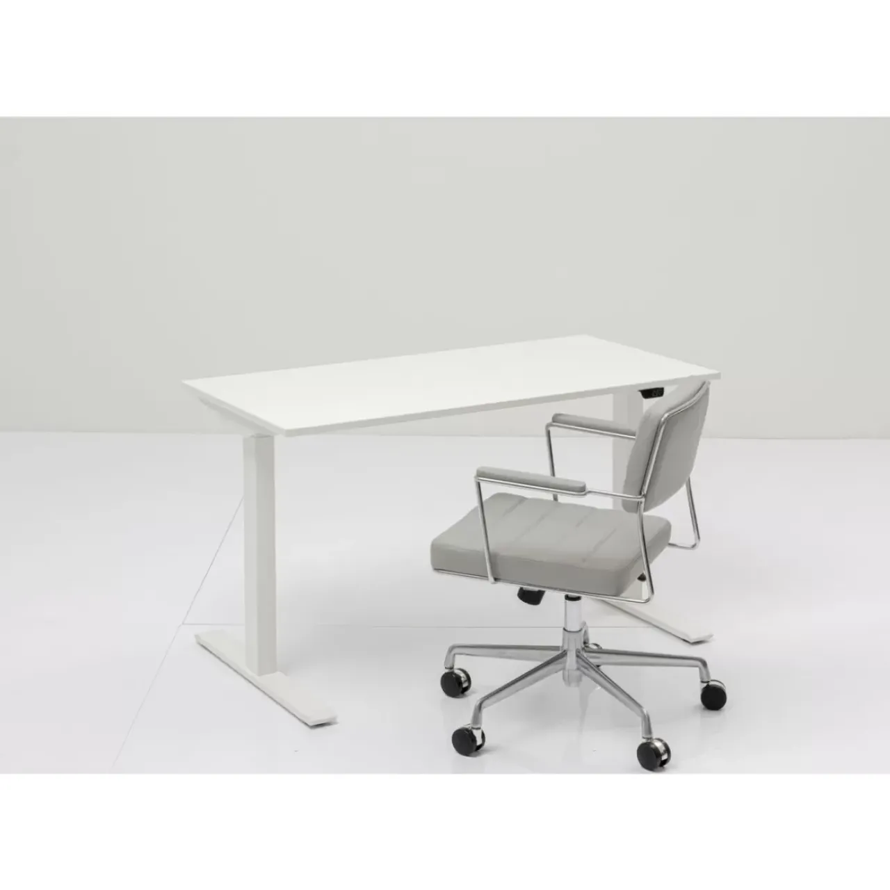KARE Design Tische-Schreibtisch Office Smart Weis Weis 120X70