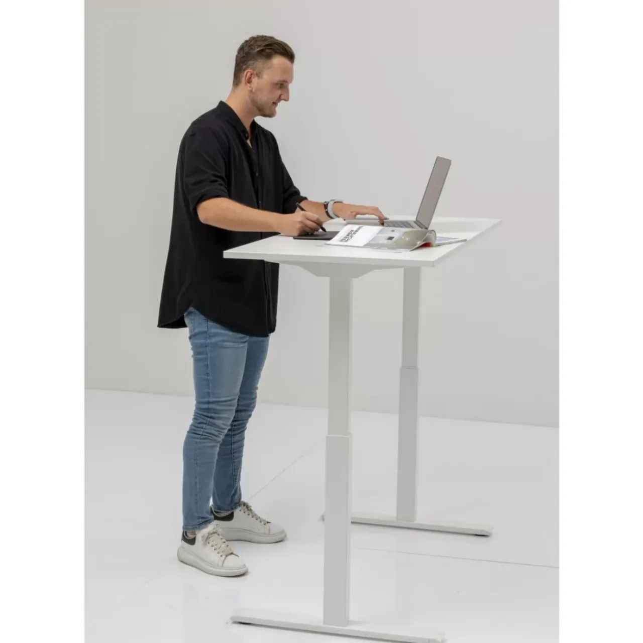 KARE Design Tische-Schreibtisch Office Smart Weiss Weiss 160X80