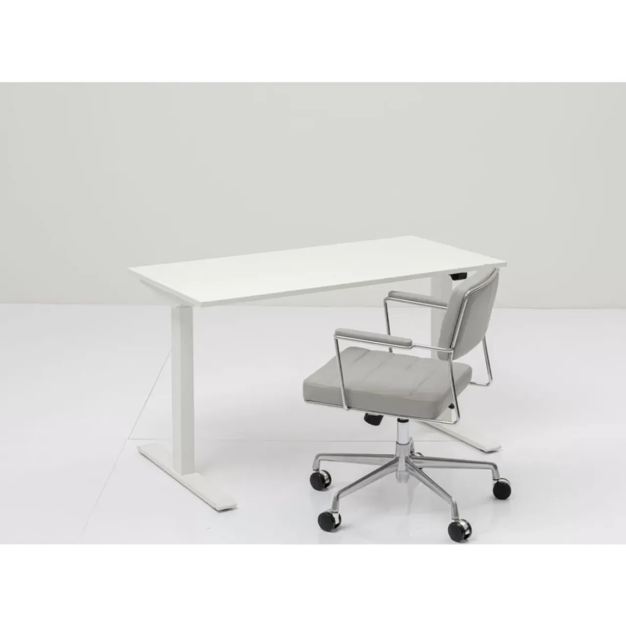 KARE Design Tische-Schreibtisch Office Smart Weiss Weiss 140X60