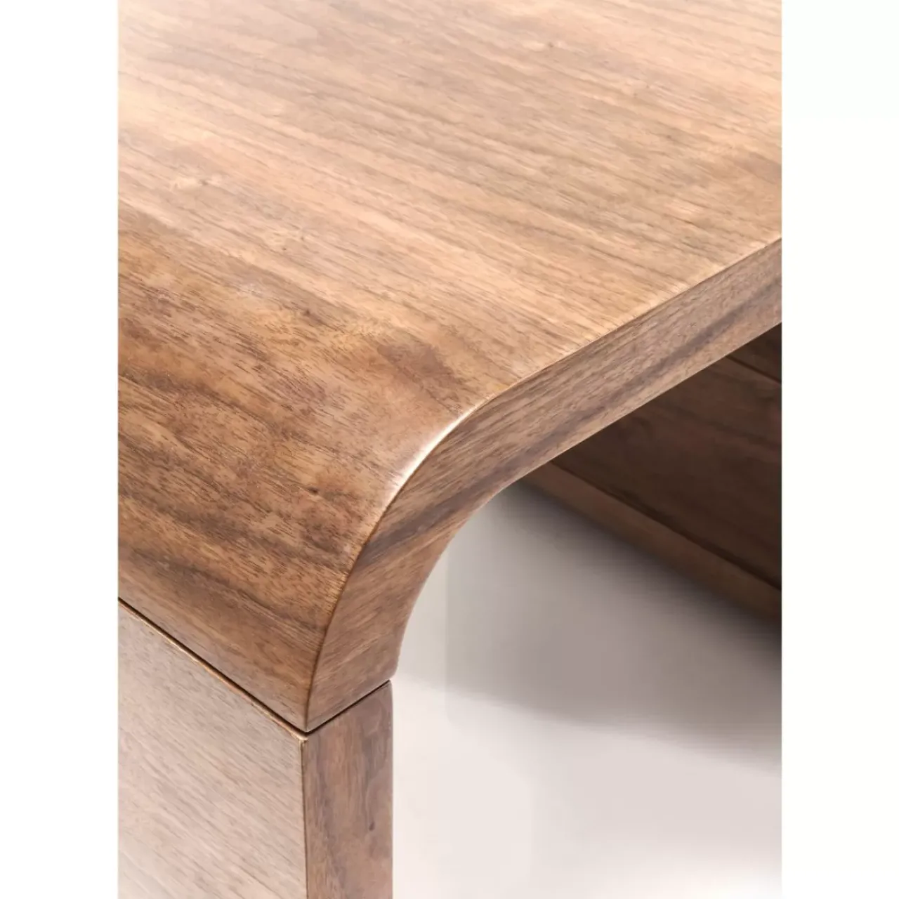 KARE Design Tische-Schreibtisch Soft Snake Walnut 150X70Cm