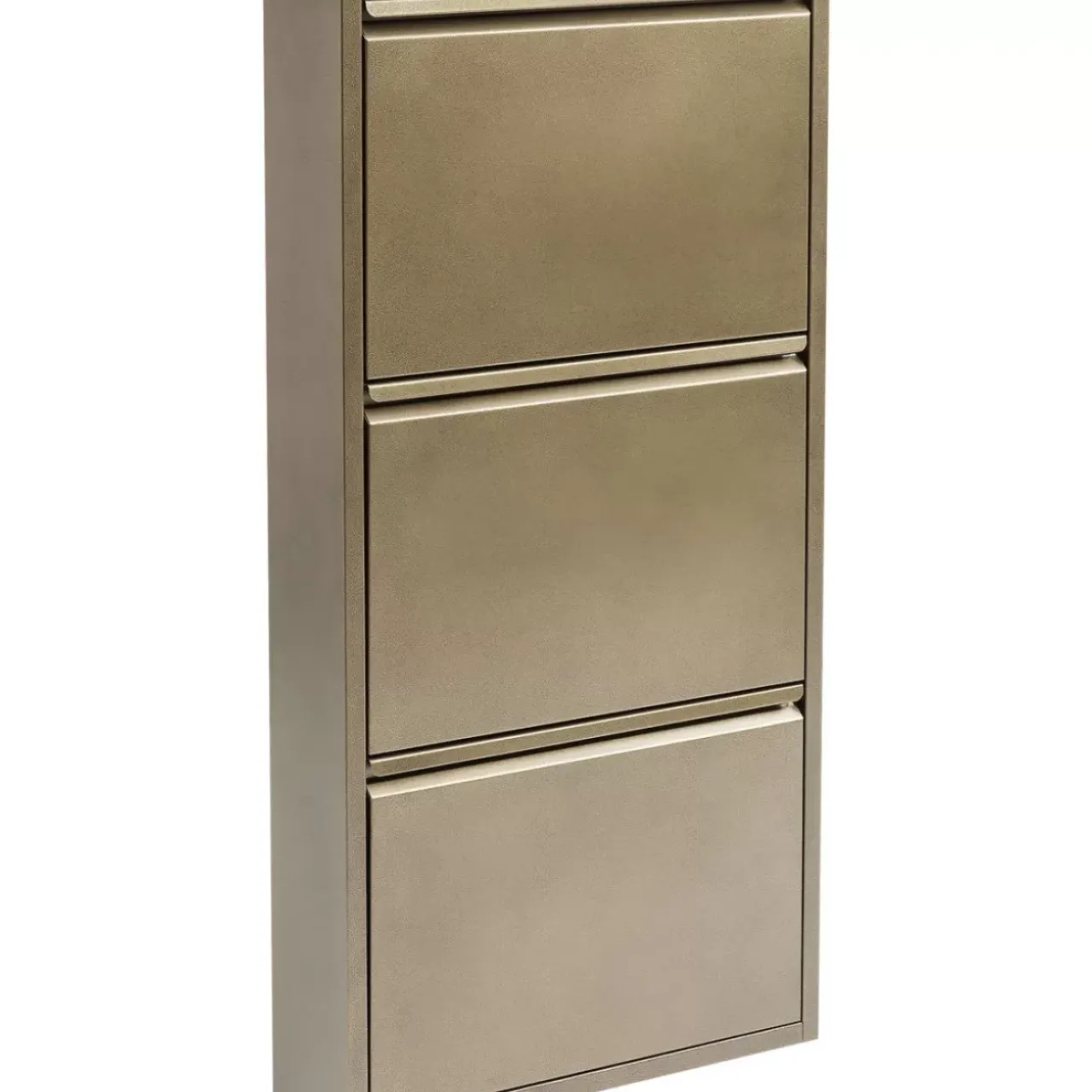 KARE Design Kleinmöbel & Sonstiges-Schuhkipper Caruso 3-Er Bronze