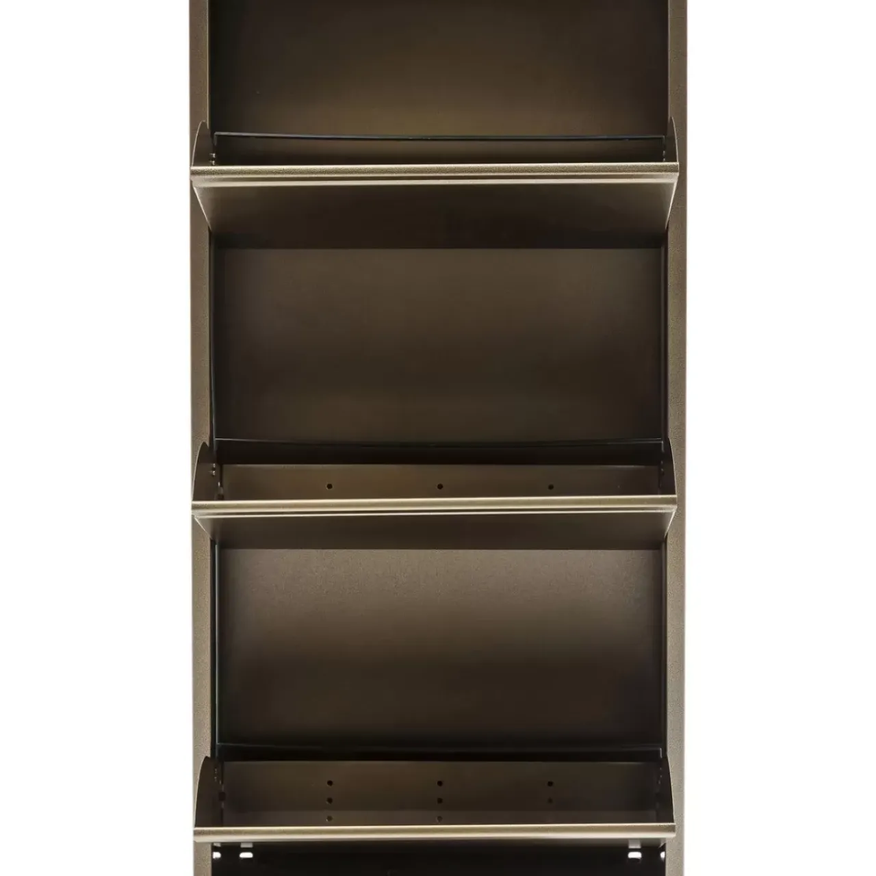KARE Design Kleinmöbel & Sonstiges-Schuhkipper Caruso 3-Er Bronze