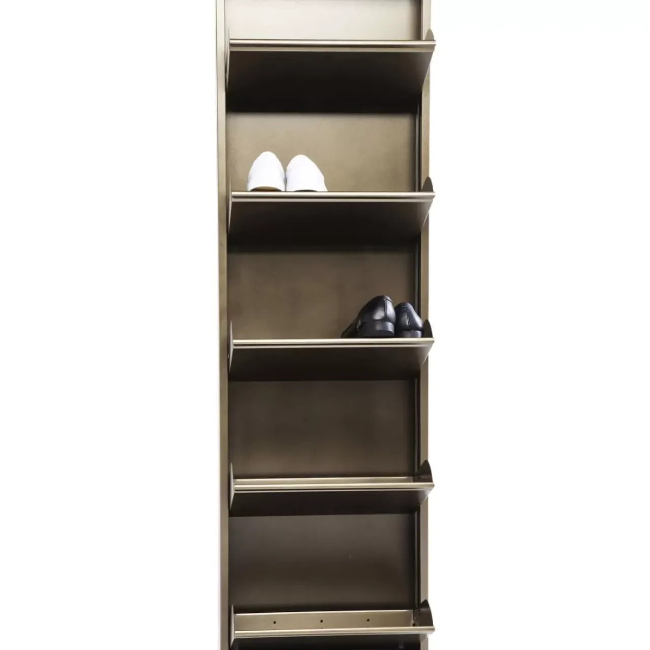 KARE Design Kleinmöbel & Sonstiges-Schuhkipper Caruso 5-Er Bronze (Mo)