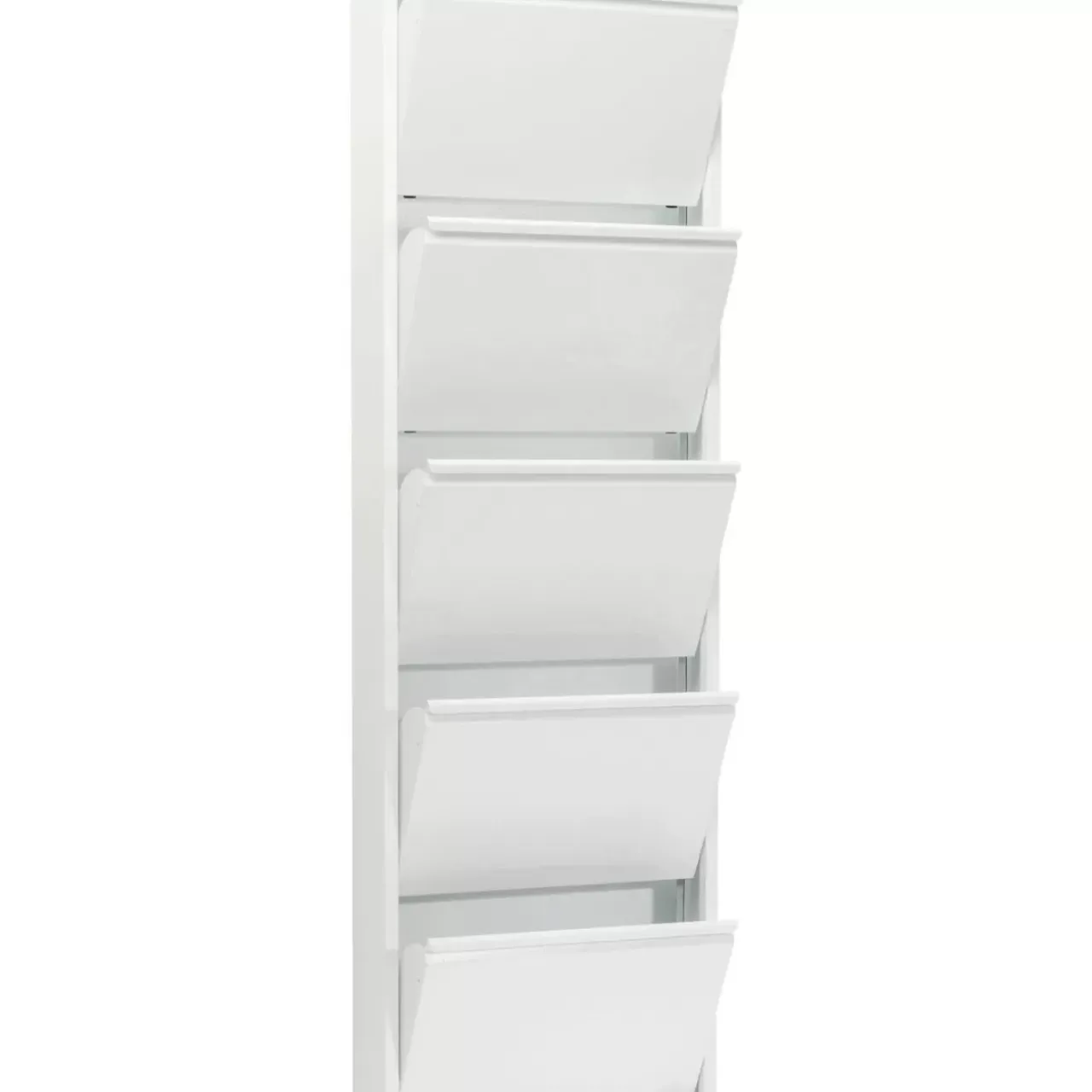 KARE Design Kleinmöbel & Sonstiges-Schuhkipper Caruso 5-Er Weiss
