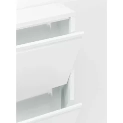 KARE Design Kleinmöbel & Sonstiges-Schuhkipper Caruso 3-Er Weiss (Mo)