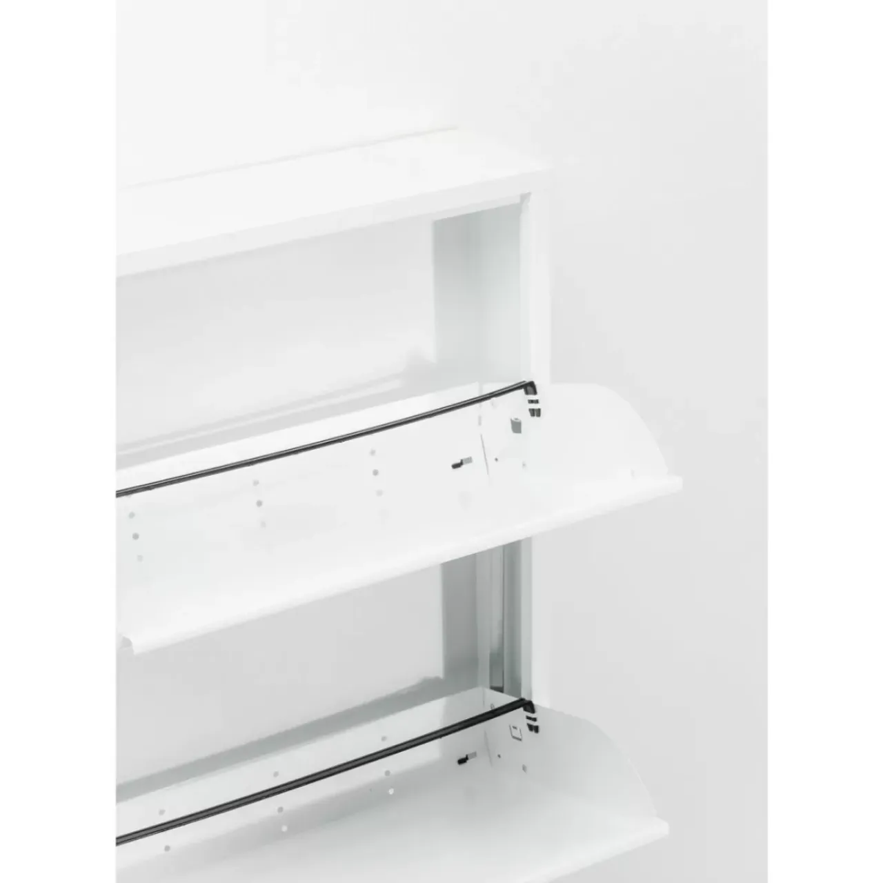 KARE Design Kleinmöbel & Sonstiges-Schuhkipper Caruso 3-Er Weiss (Mo)