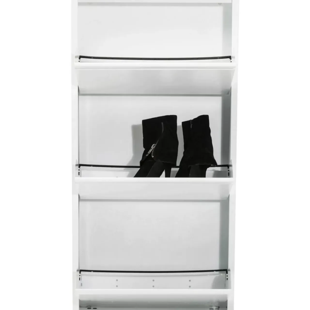 KARE Design Kleinmöbel & Sonstiges-Schuhkipper Caruso 3-Er Weiss (Mo)