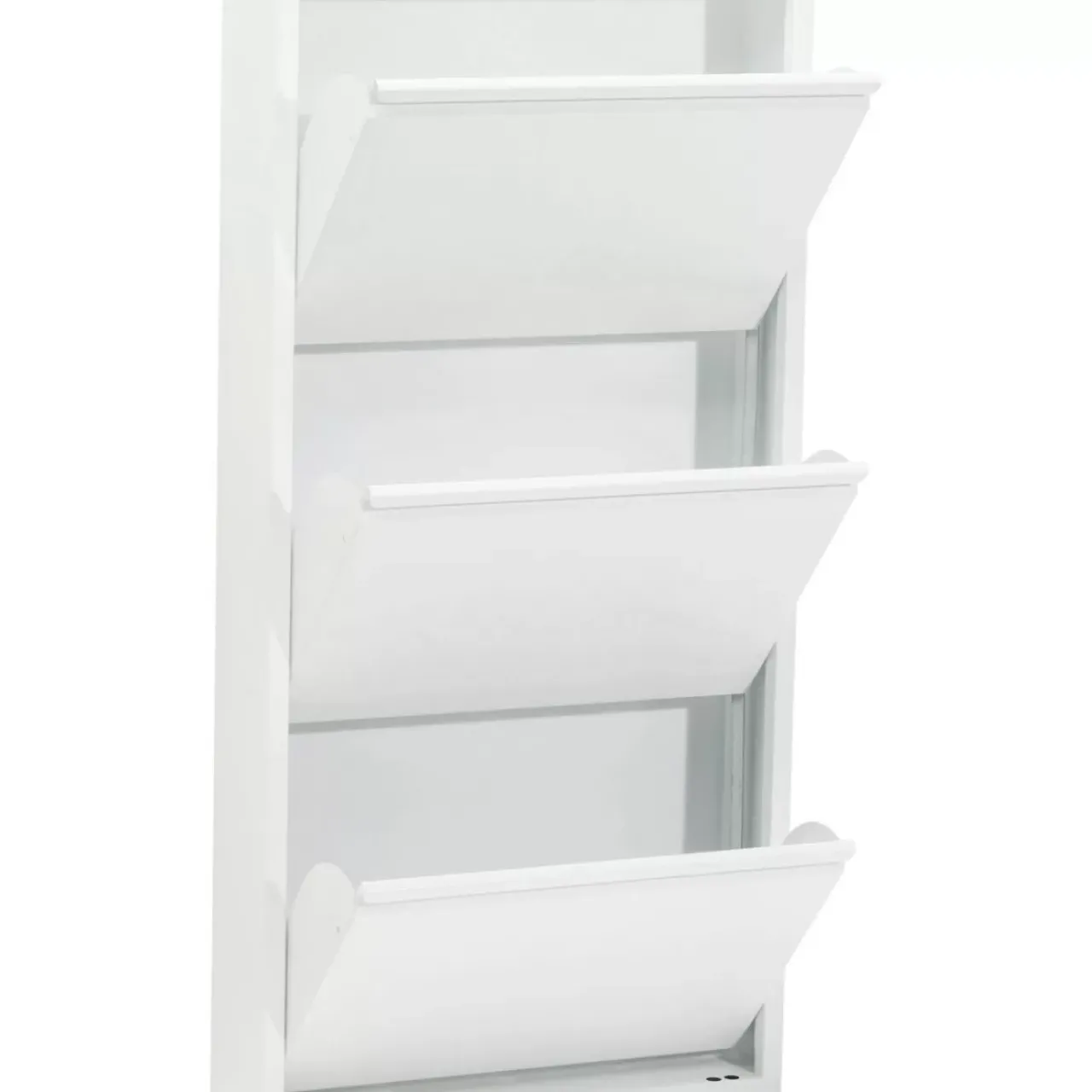 KARE Design Kleinmöbel & Sonstiges-Schuhkipper Caruso 3-Er Weiss (Mo)