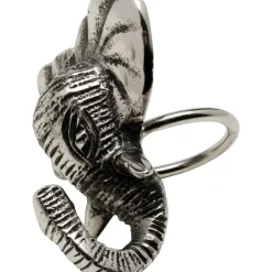 KARE Design Geschirr & Tischaccessoires-Serviettenring Happy Elephants (4/Set)