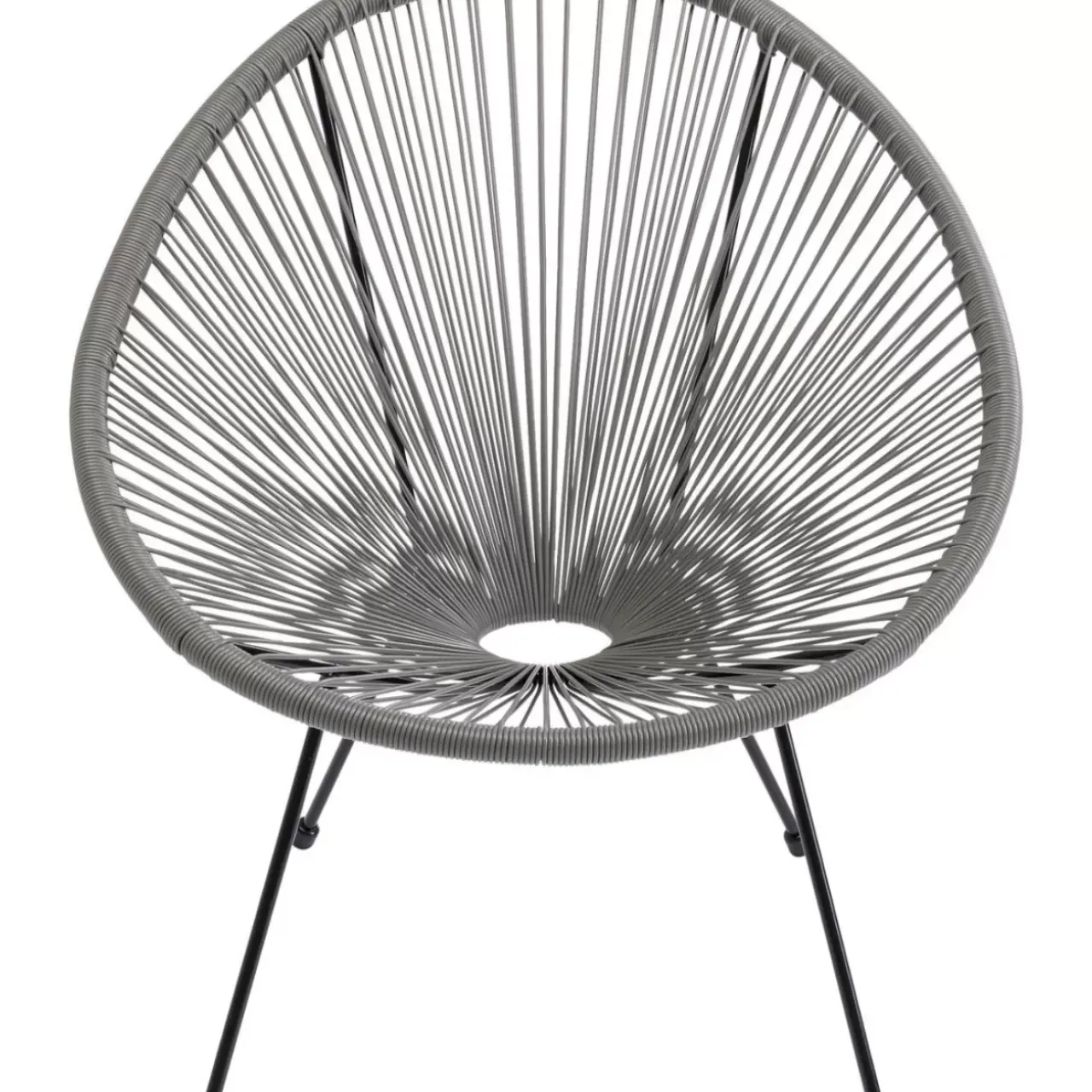 KARE Design Outdoormöbel-Sessel Acapulco Grau