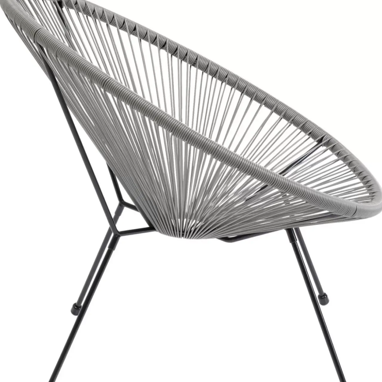 KARE Design Outdoormöbel-Sessel Acapulco Grau