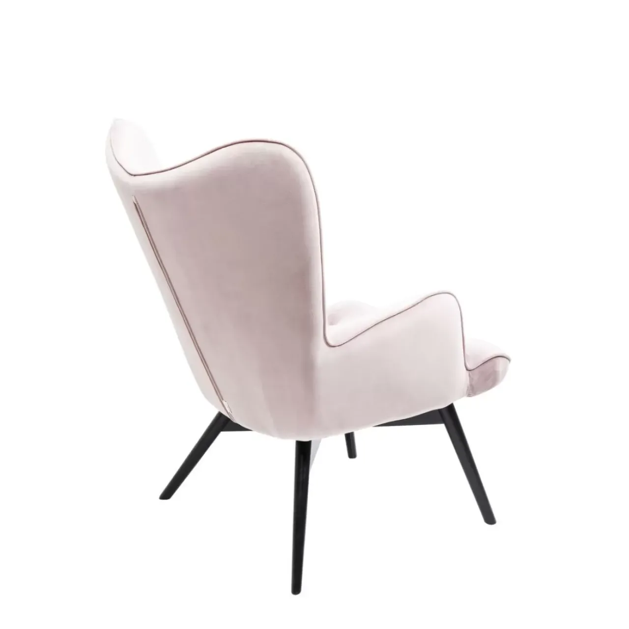 KARE Design Sessel-Sessel Black Vicky Velvet Rose