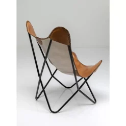 KARE Design Sessel-Sessel California Leder Braun