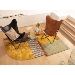 KARE Design Sessel-Sessel California Leder Braun