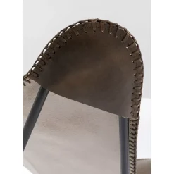 KARE Design Sessel-Sessel California Leder Dunkelbraun
