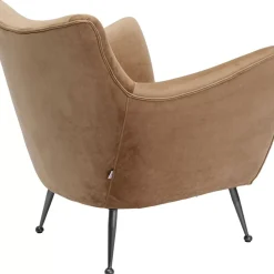 KARE Design Sessel-Sessel Goldfinger Taupe