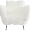 KARE Design Sessel-Sessel Goldfinger Weis