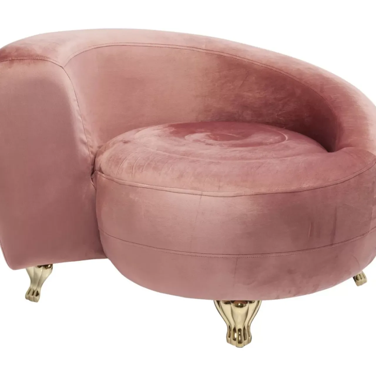 KARE Design Sessel-Sessel Lofty Snake Rose