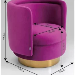 KARE Design Sessel-Sessel Night Fever