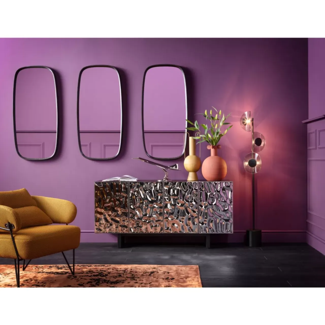 KARE Design Sessel-Sessel Peppo Gelb
