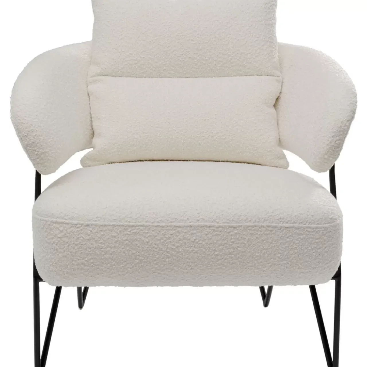 KARE Design Sessel-Sessel Peppo Weis