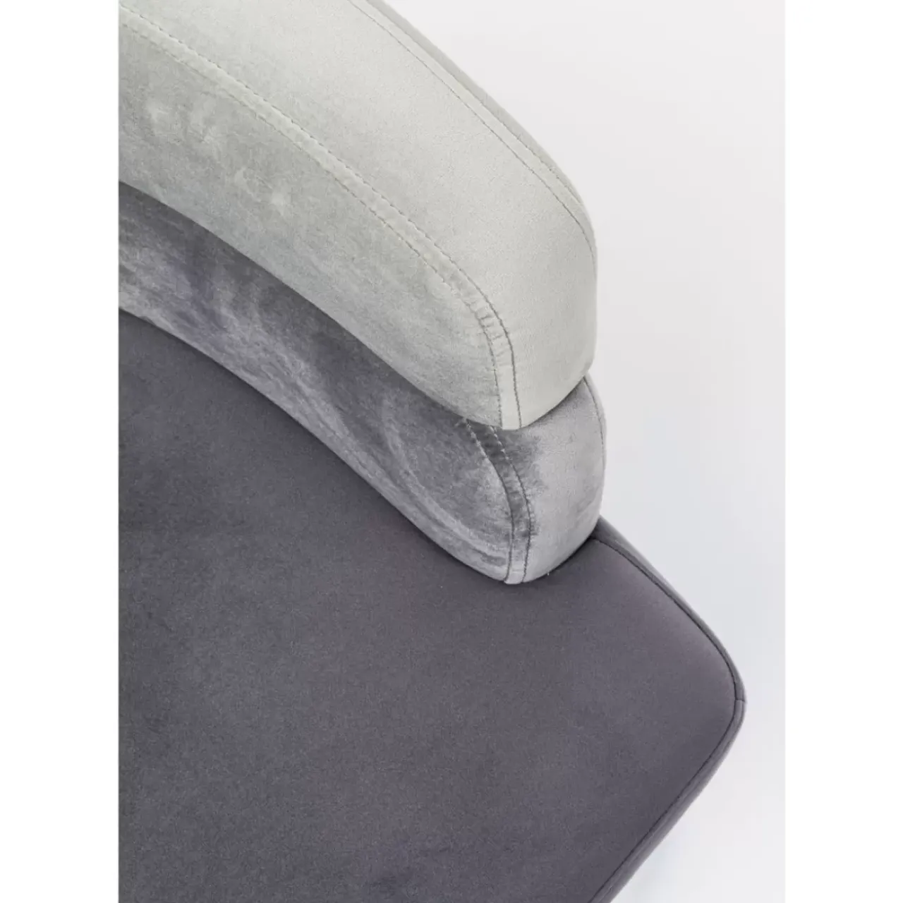 KARE Design Sessel-Sessel Sandwich Grau