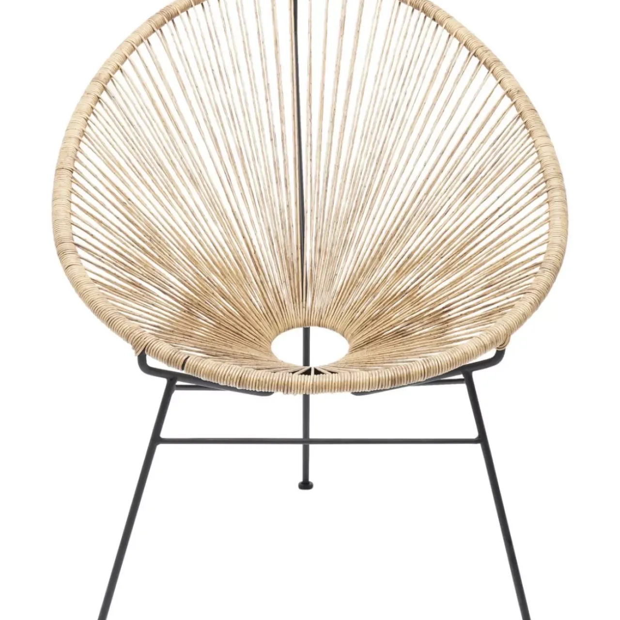 KARE Design Outdoormöbel-Sessel Spaghetti Natur