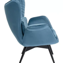 KARE Design Sessel-Sessel Tudor Velvet Petrol