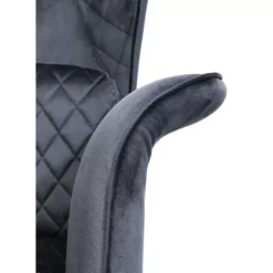KARE Design Sessel-Sessel Tudor Velvet Schwarz