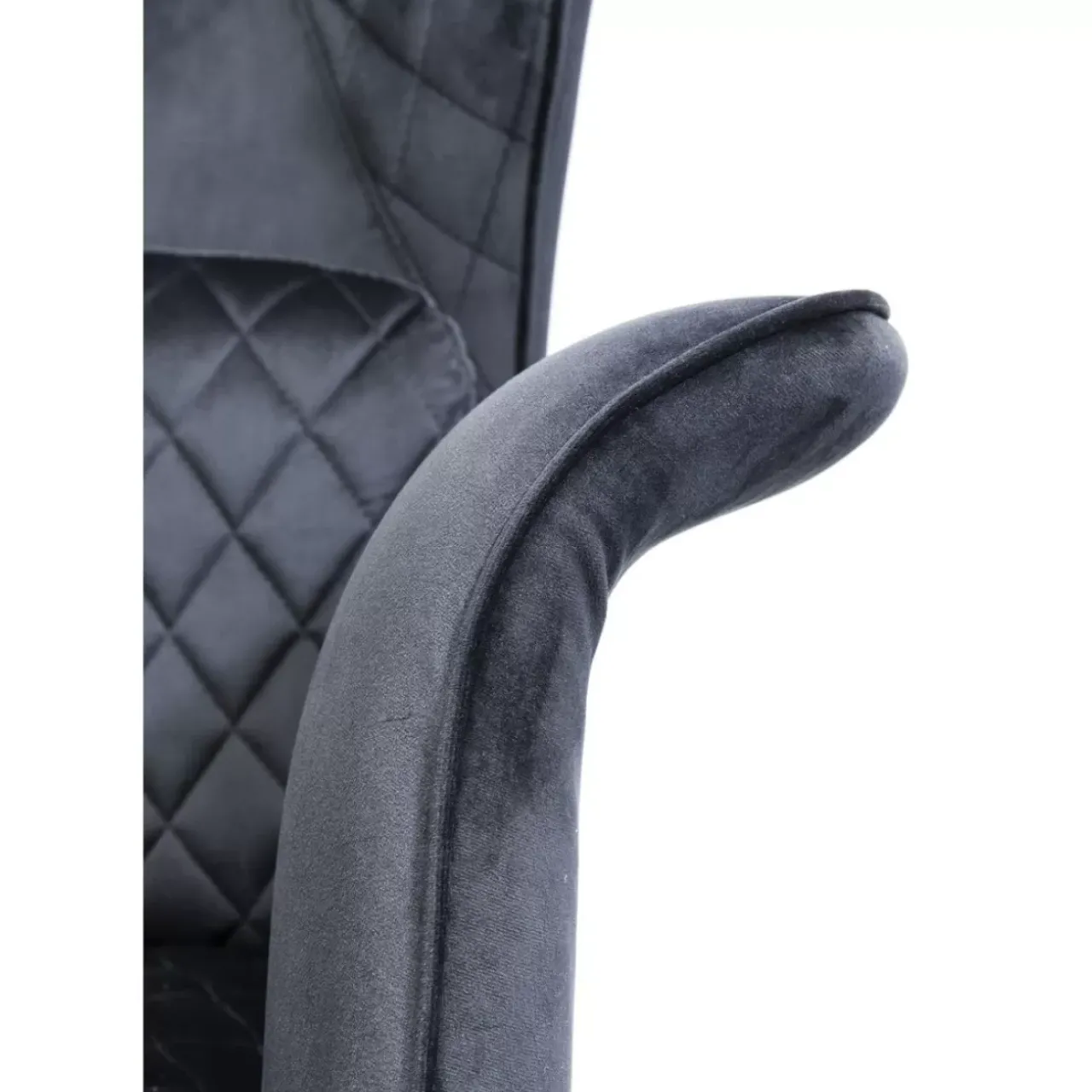 KARE Design Sessel-Sessel Tudor Velvet Schwarz