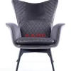 KARE Design Sessel-Sessel Tudor Velvet Silbergrau