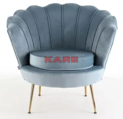 KARE Design Sessel-Sessel Water Lily Aqua