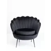 KARE Design Sessel-Sessel Water Lily Black Schwarz