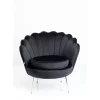 KARE Design Sessel-Sessel Water Lily Chrom Schwarz