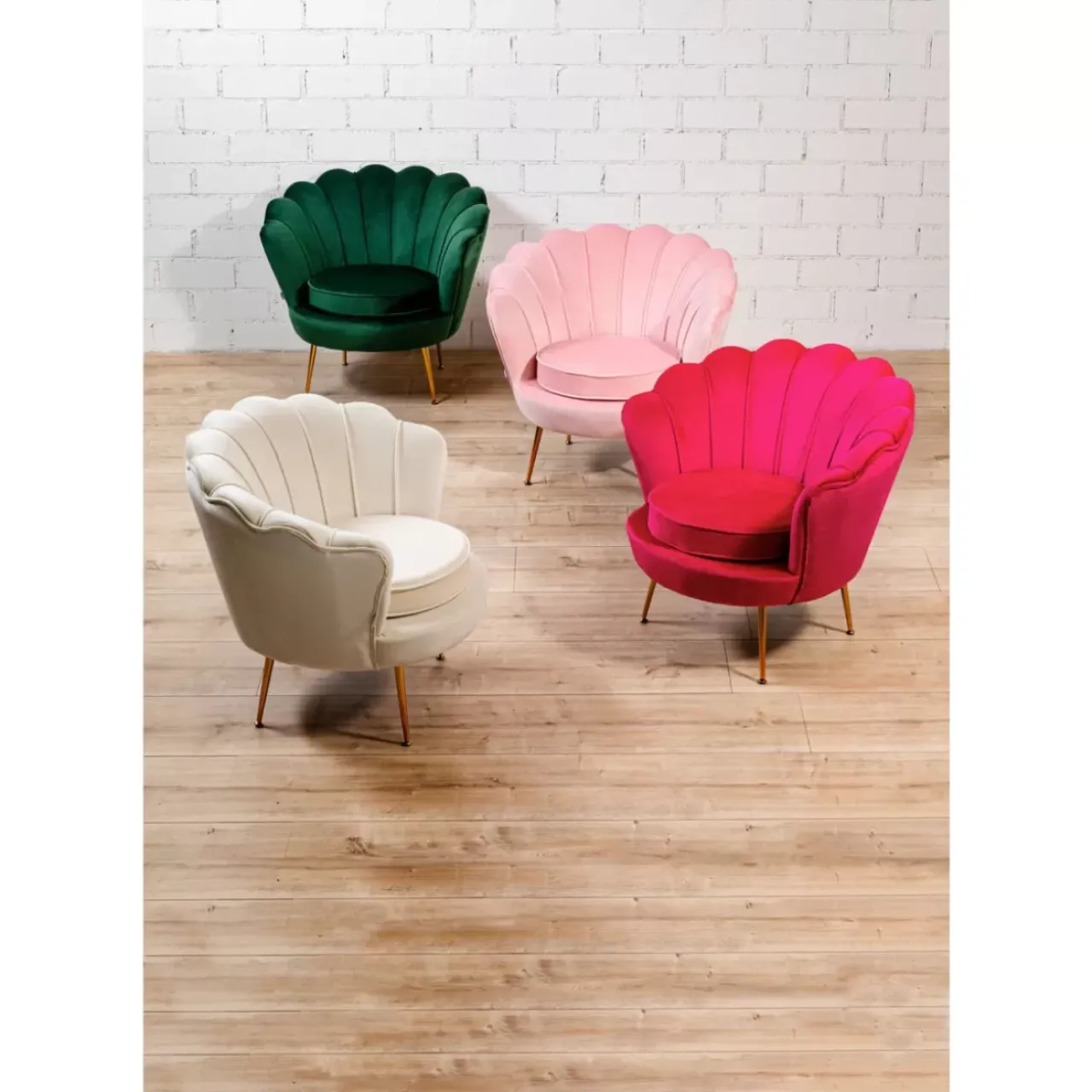 KARE Design Sessel-Sessel Water Lily Rosa