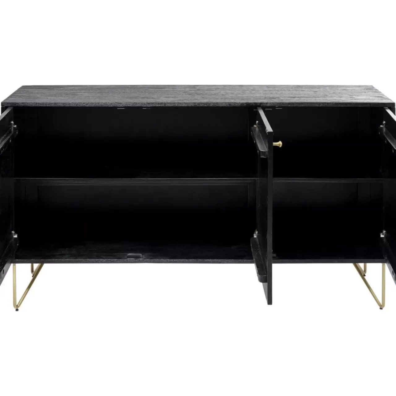 KARE Design Kommoden & Sideboards-Sideboard Gold Vein 3 Turig 145X82Cm