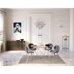 KARE Design Kommoden & Sideboards-Sideboard Luxury Push Grau