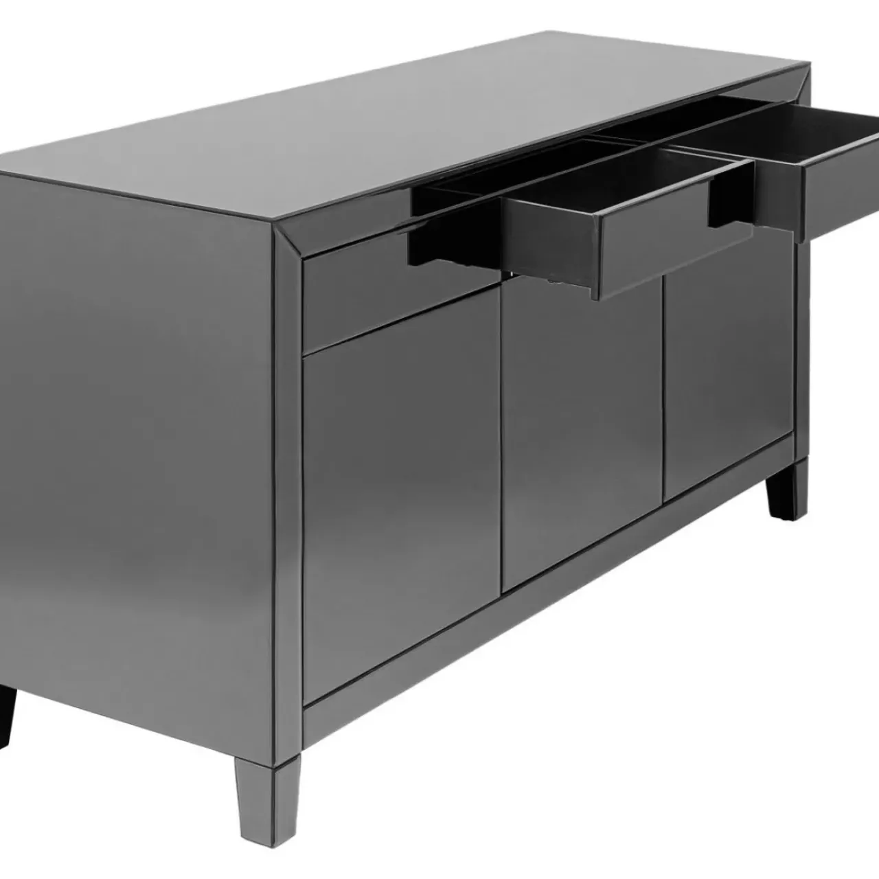 KARE Design Kommoden & Sideboards-Sideboard Luxury Push Grau