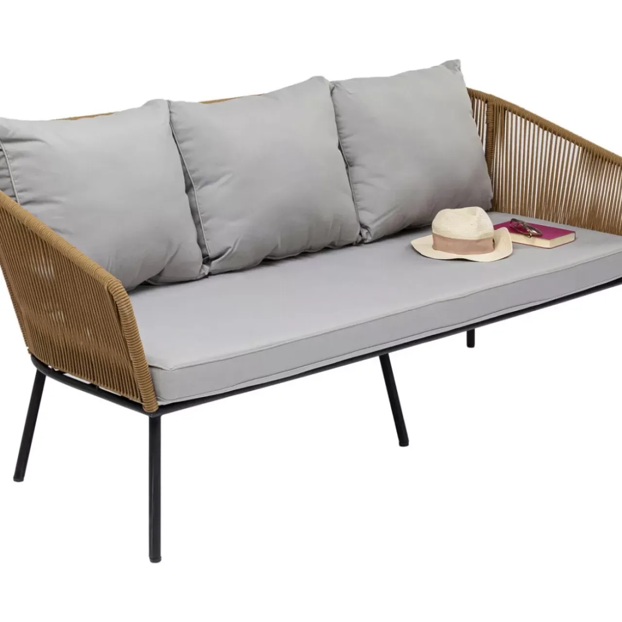 KARE Design Outdoormöbel-Sitzgruppe Elba (4-Tlg.)